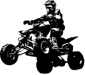 Convex vinyl for atvs is conformable with an aggressive adhesive for plastics
